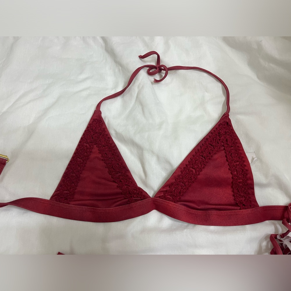 Red Bikini Set - Picture 3 of 4